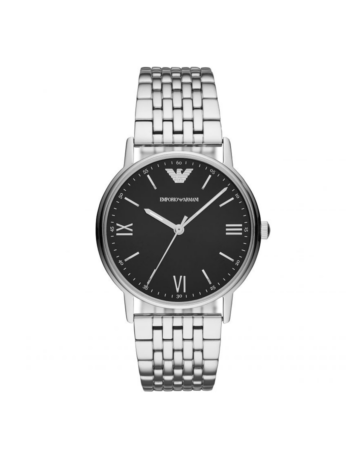 Emporio Armani Kappa AR11152 men's stainless steel watch, front view