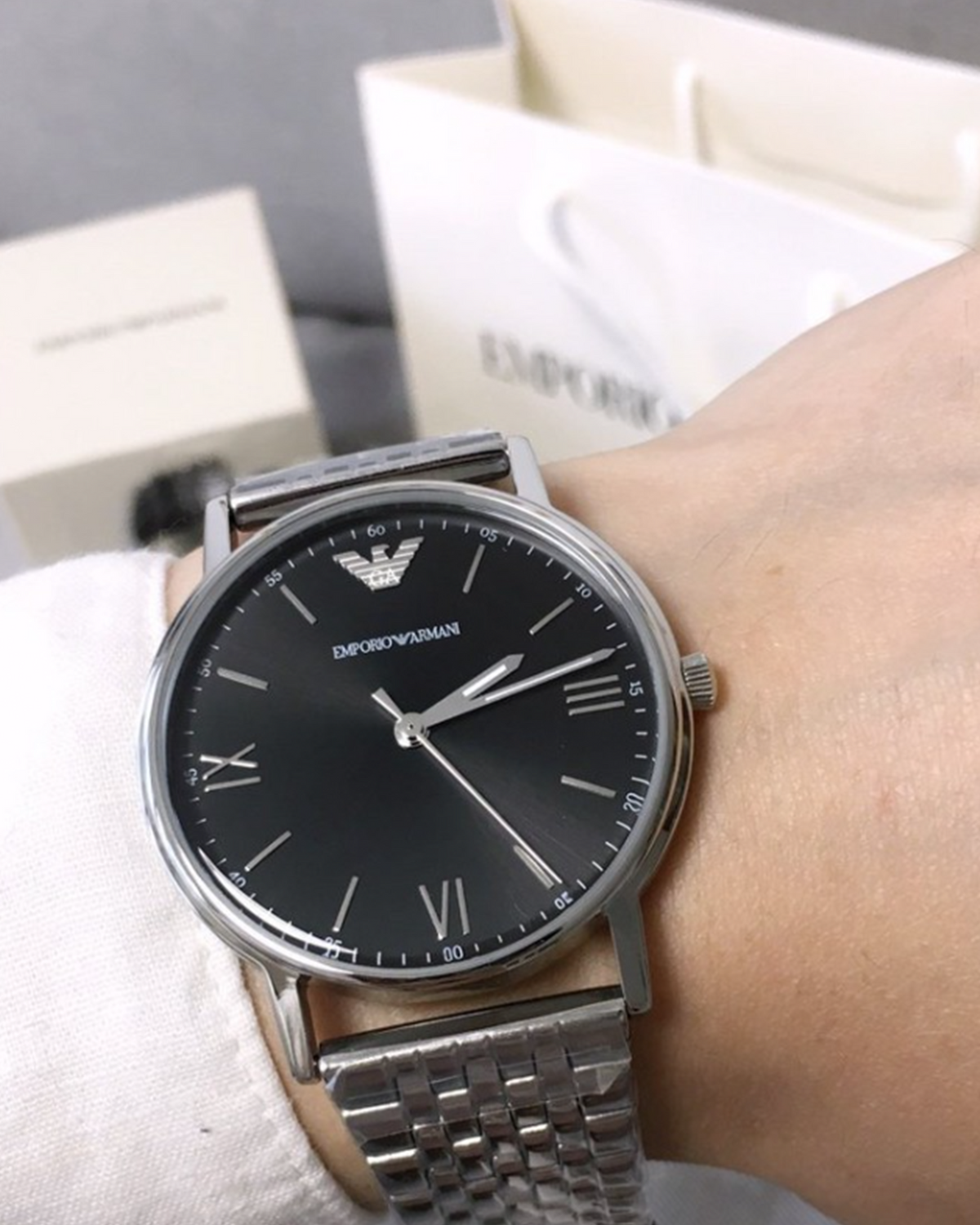 Emporio Armani Kappa AR11152 watch, dial close-up