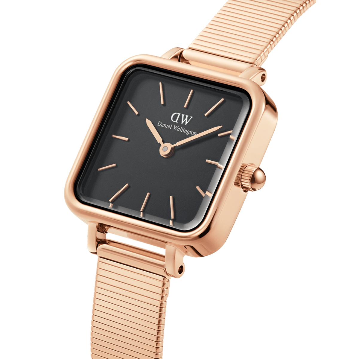 Daniel Wellington Quadro Studio DW00100518 watch, side profile showing case