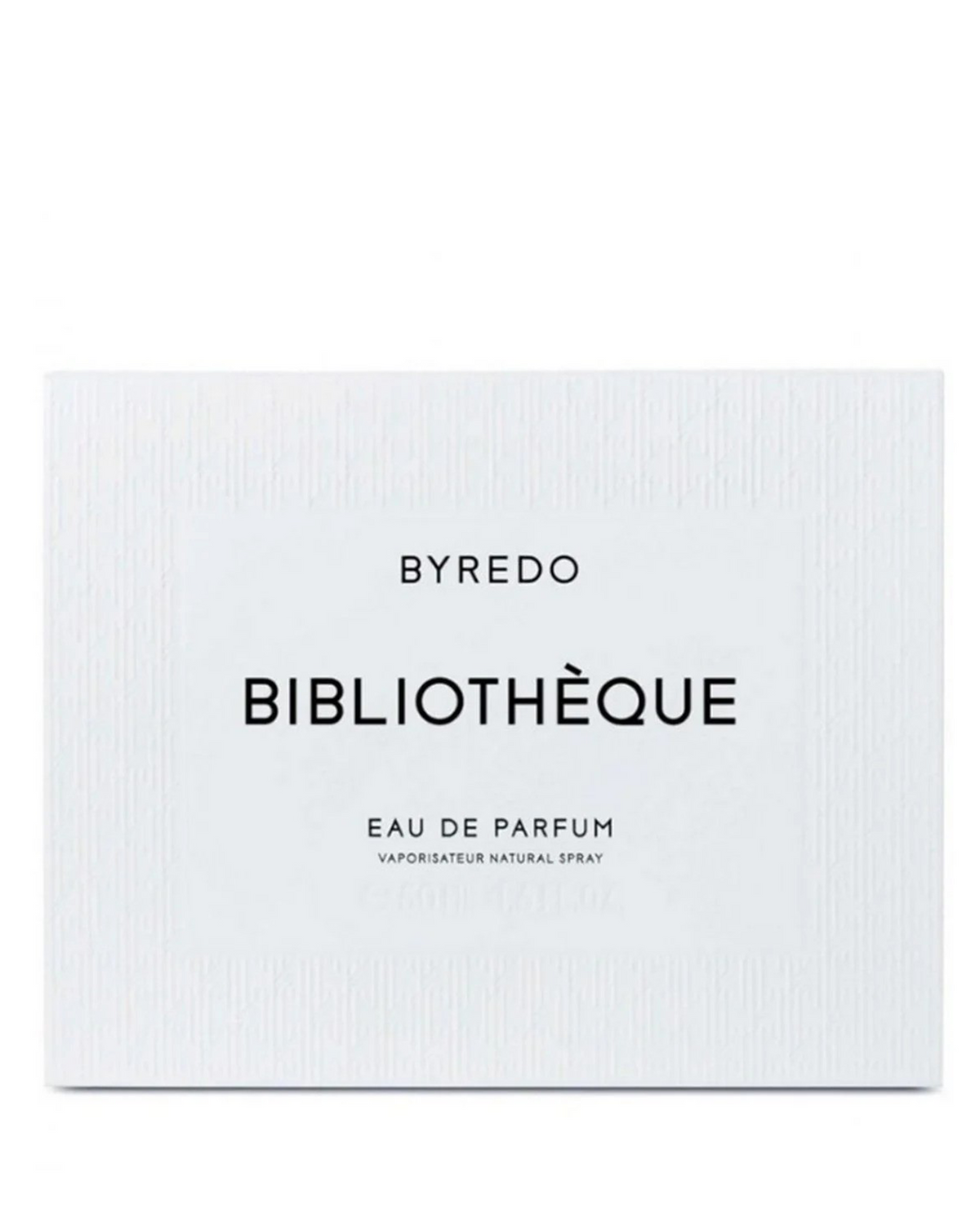 Bibliothèque 100ml EDP