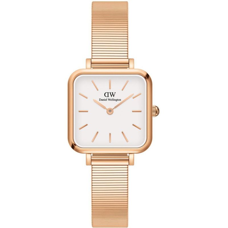 Daniel Wellington Quadro Studio DW00100517 watch, front view of white dial