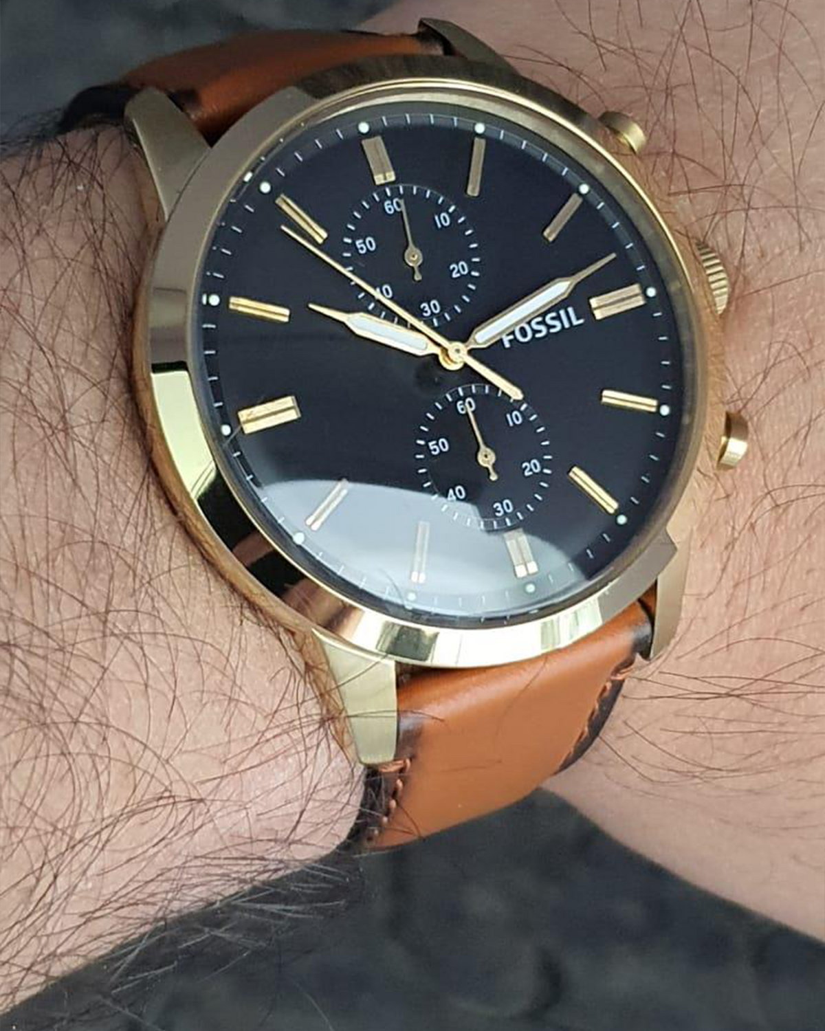 FS5338 Fossil Townsman Leather Watch