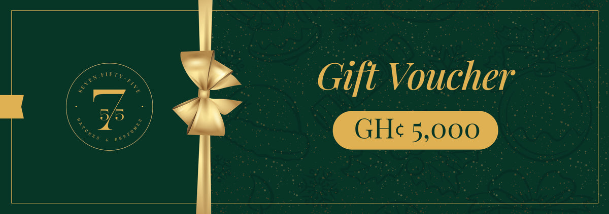 Seven Fifty-Five gift voucher