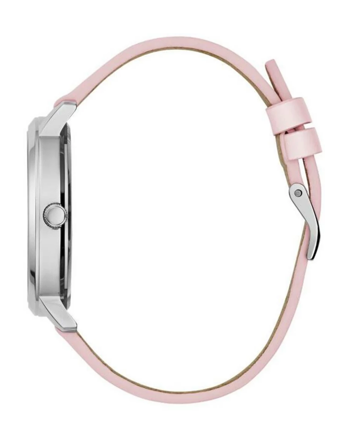 GUESS Dahlia GW0529L1 pink leather watch - side view