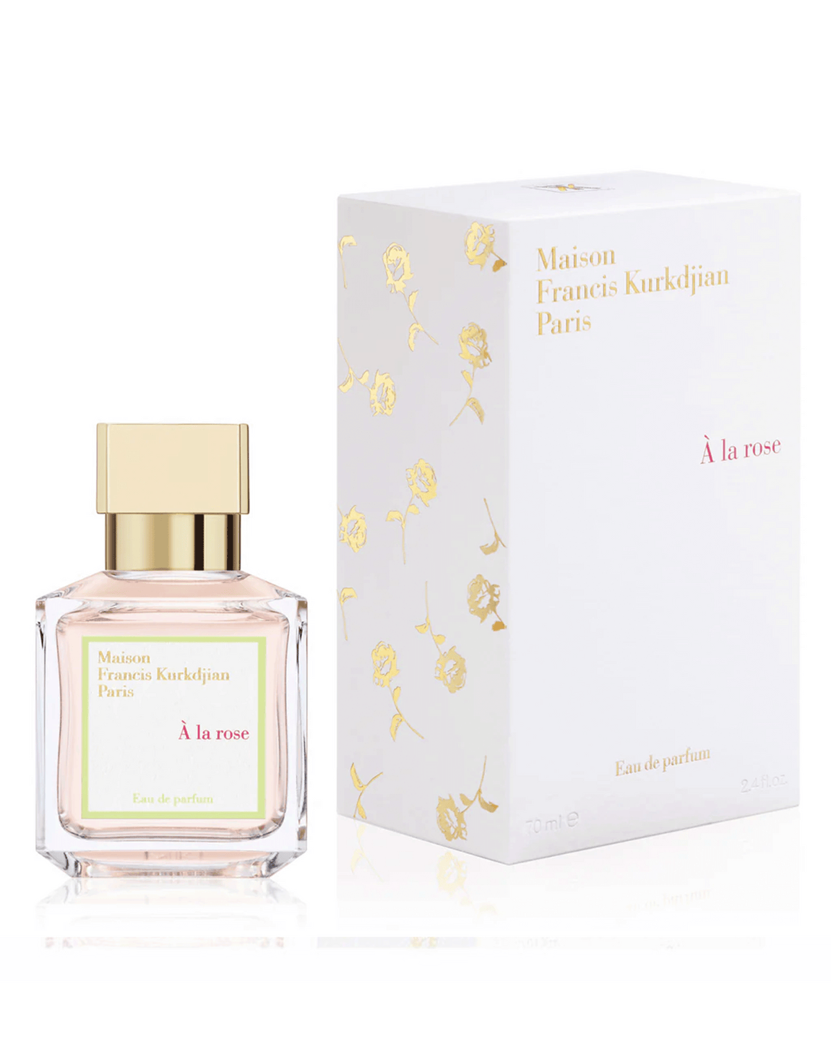 Maison Francis Kurkdjian À la Rose EDP 70ml packaging box