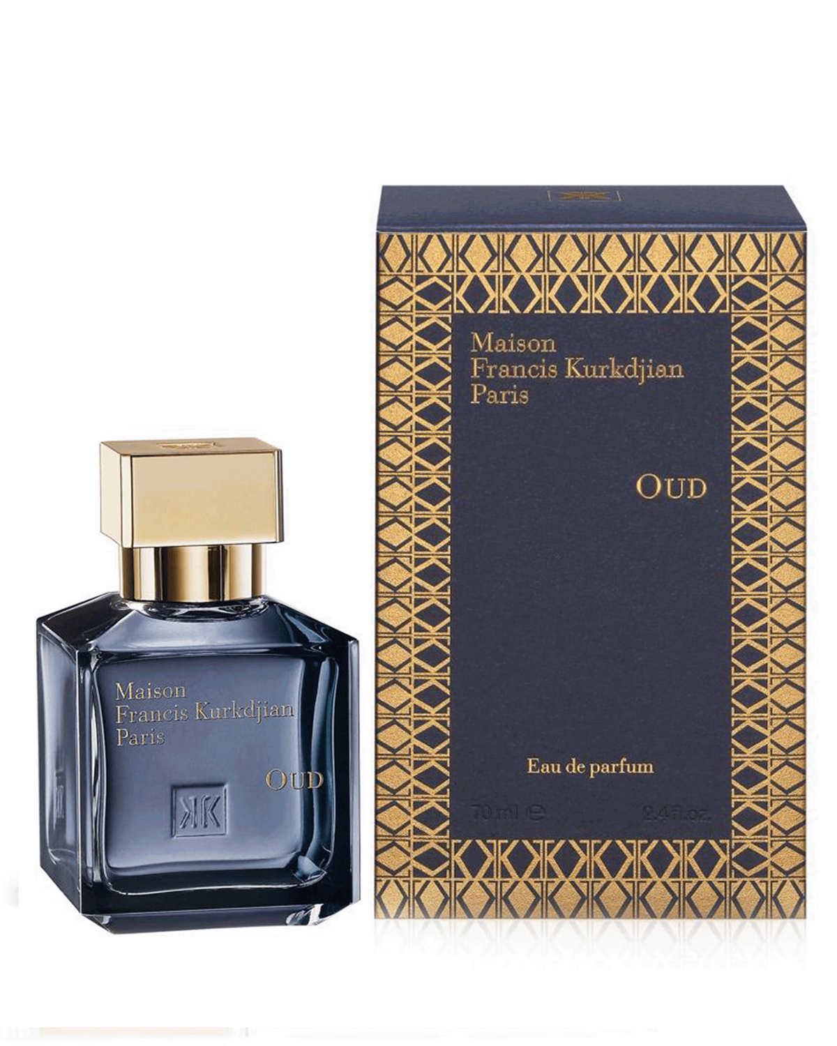 Maison Francis Kurkdjian Oud EDP 70ml packaging box