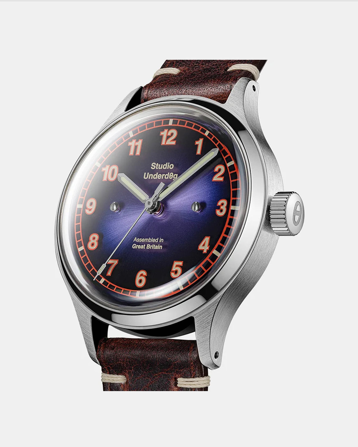 Studio Underd0g 02SERIES Nightshade Gen2 watch - side profile