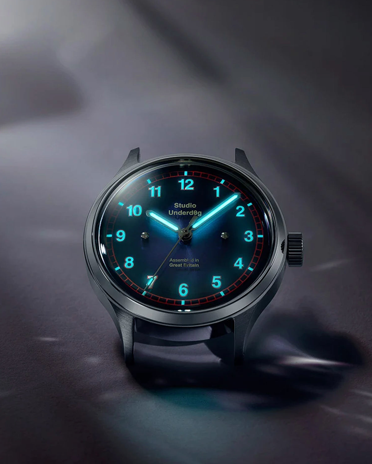 Studio Underd0g 02SERIES Nightshade Gen2 watch - wrist shot