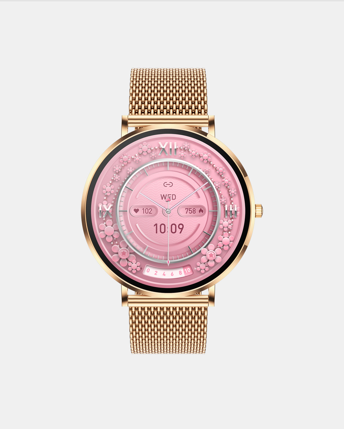 T8 Pro - Rosegold Mesh strap