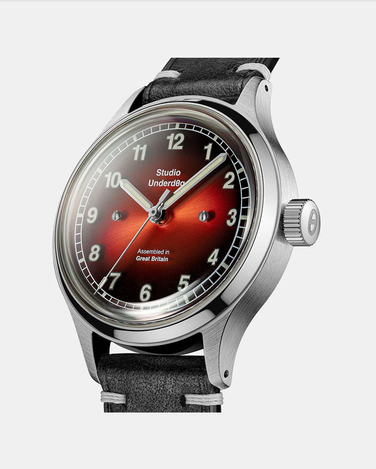 Studio Underd0g 02SERIES Red L0lly Gen2 watch - dial detail