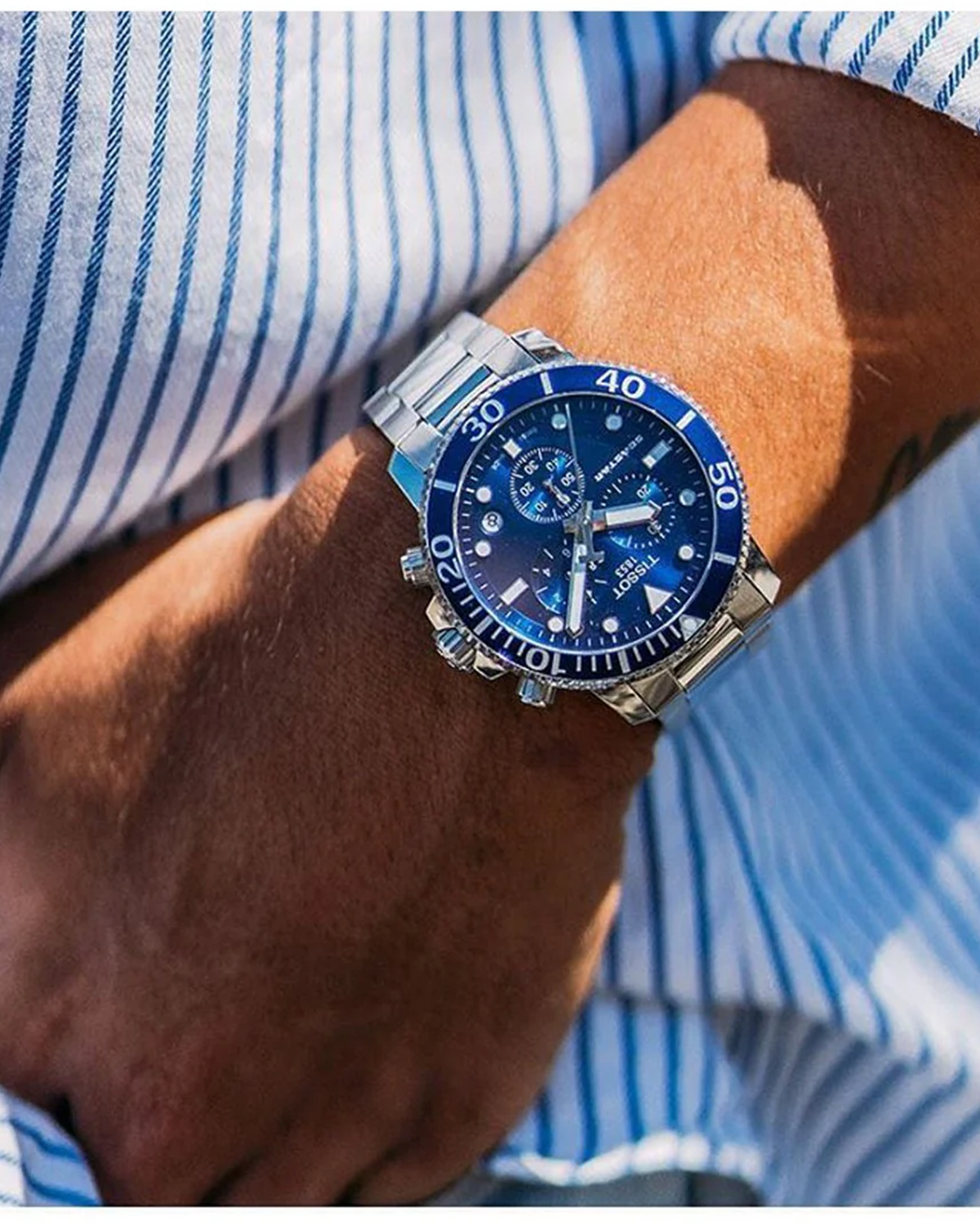 T120.417.11.041.00 Tissot Seastar Chronograph Watch