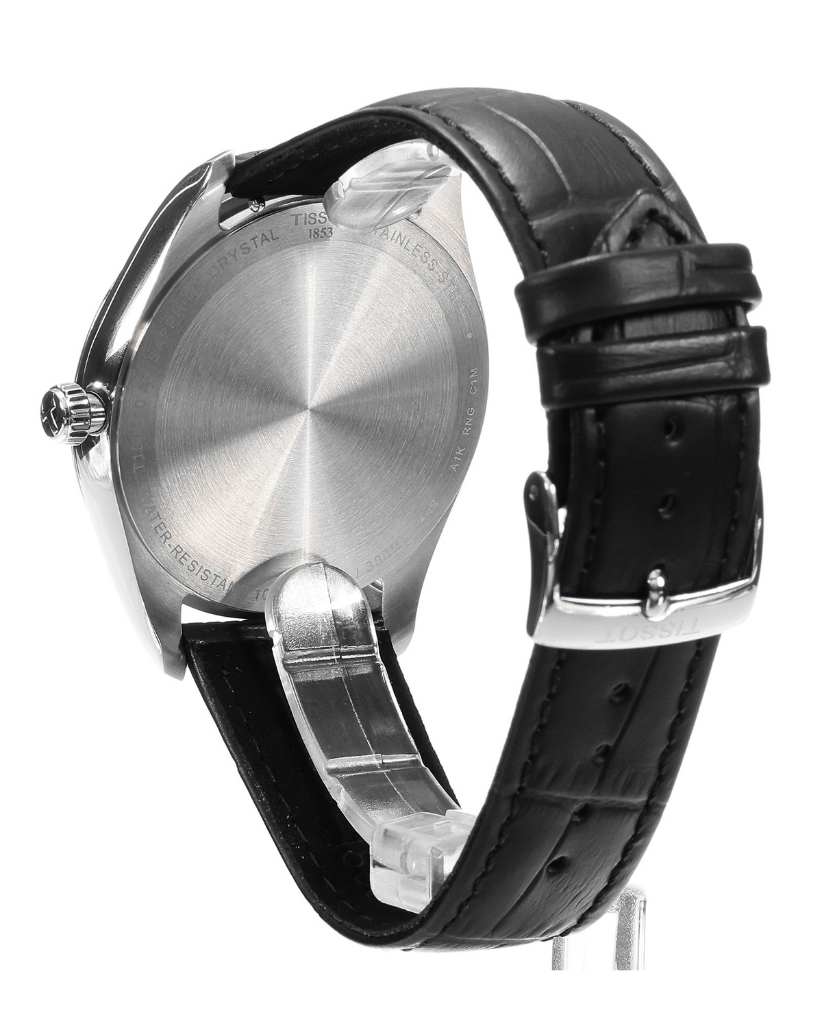 Tissot PR 100 T150.410.16.051.00 (40mm, Silver-Tone, Leather)