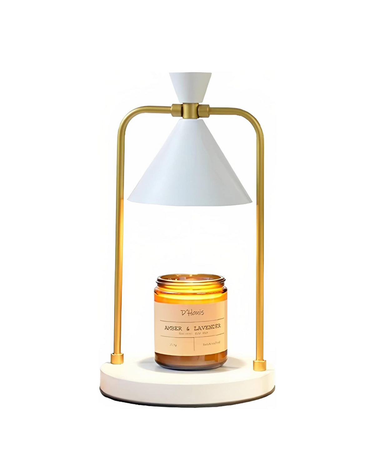 Ahava Home Liah Candle Melter in White