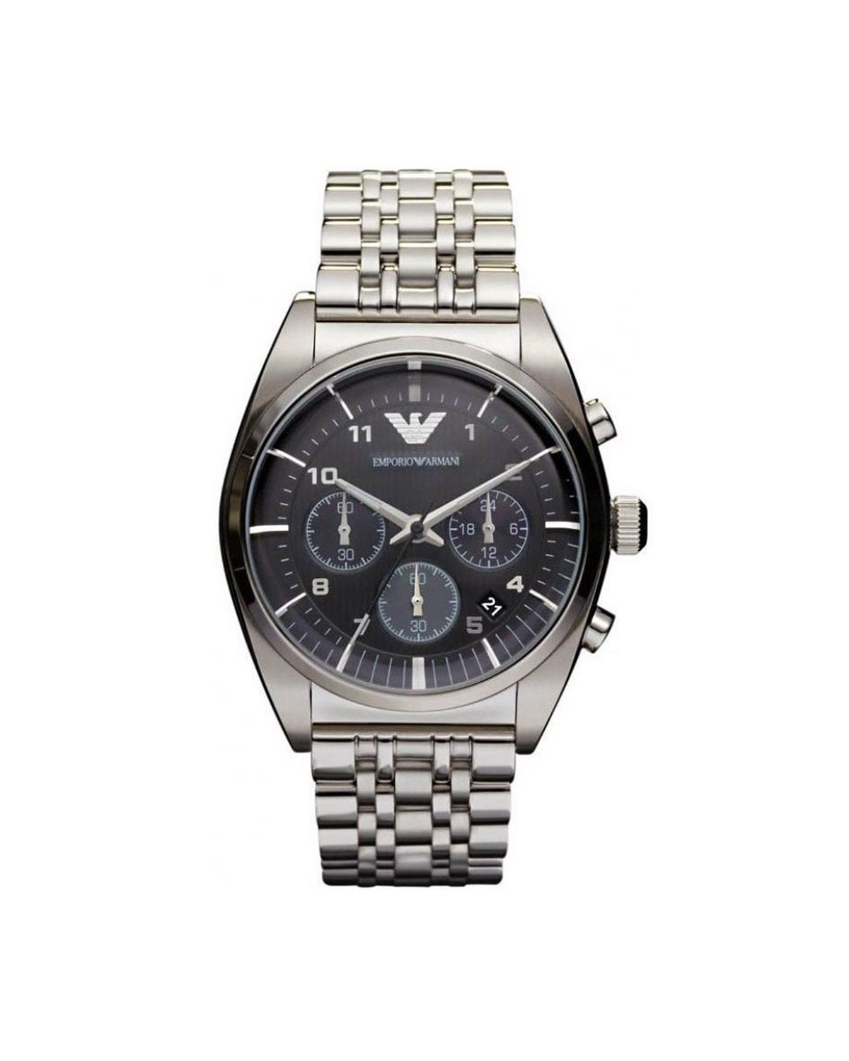 Emporio Armani AR0373 men's chronograph watch, stainless steel two-tone bracelet