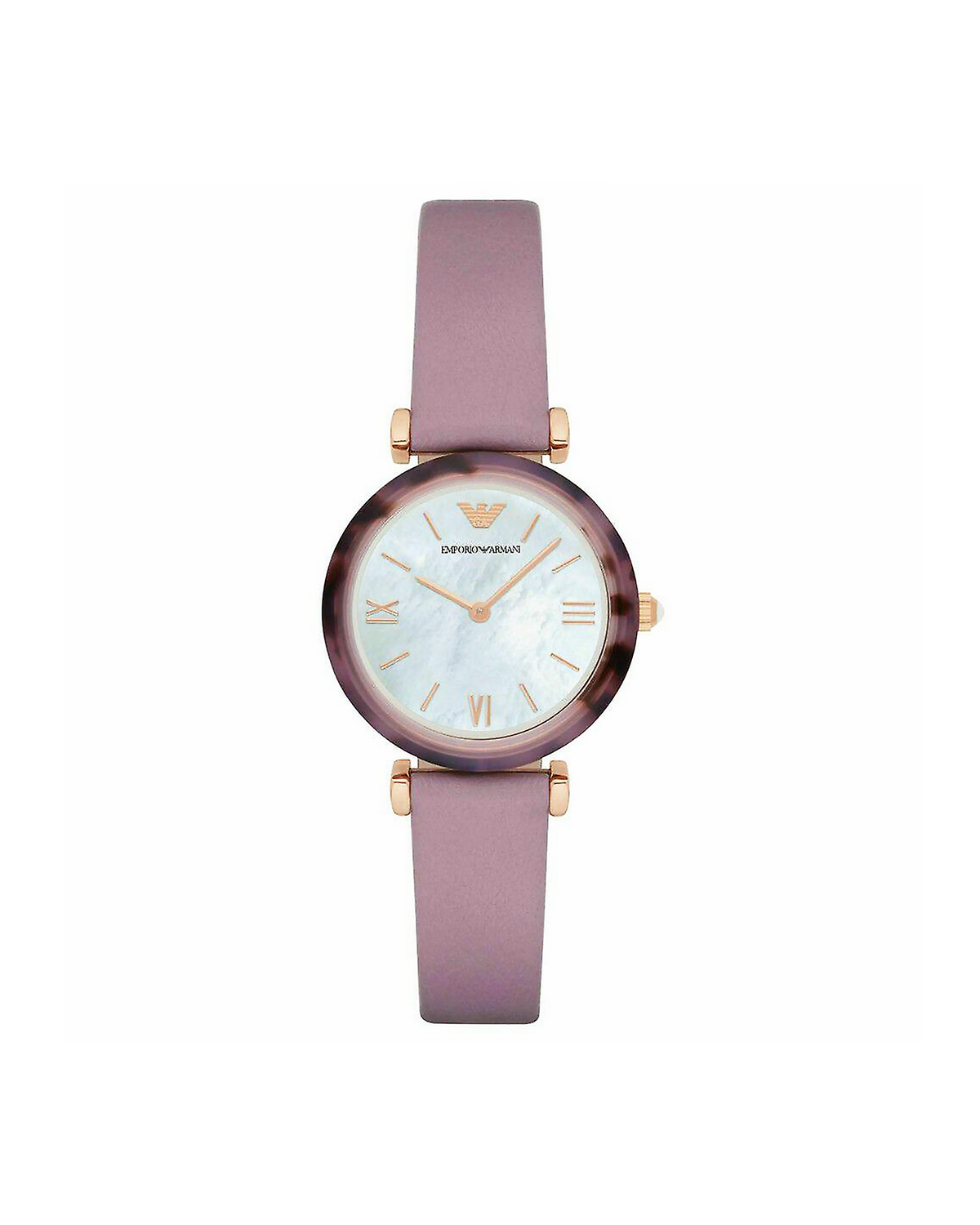 Emporio Armani AR11003 women's stainless steel watch with mother-of-pearl dial
