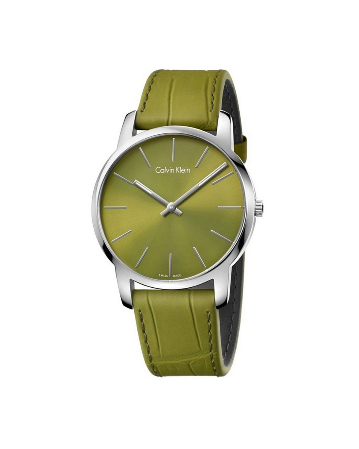 Calvin Klein City K2G211WL (43mm, Silver-Tone)