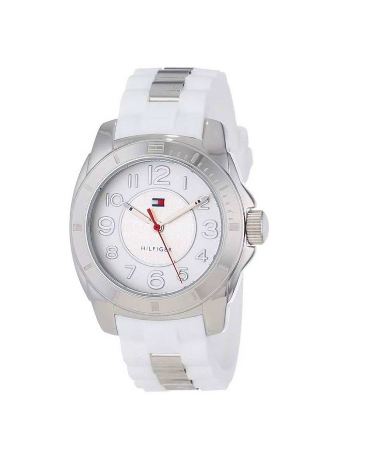 Tommy Hilfiger 1781306 stainless steel watch with silver dial