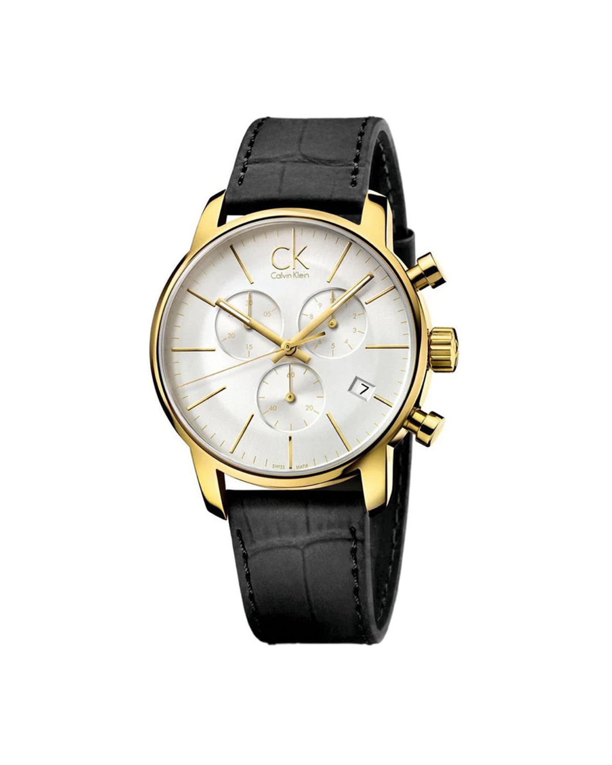 Calvin Klein City K2G275C6 (43mm, Gold-Tone)