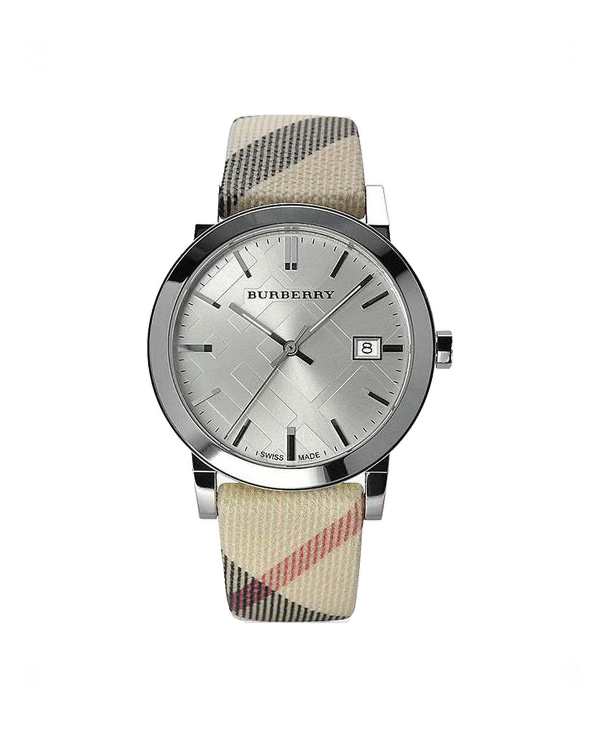 Burberry Watch BU9113 (34mm, Silver-Tone)
