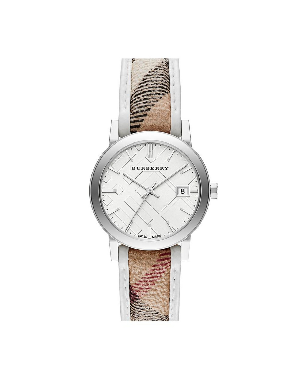 Burberry Watch BU9136 (34mm, Silver-Tone)
