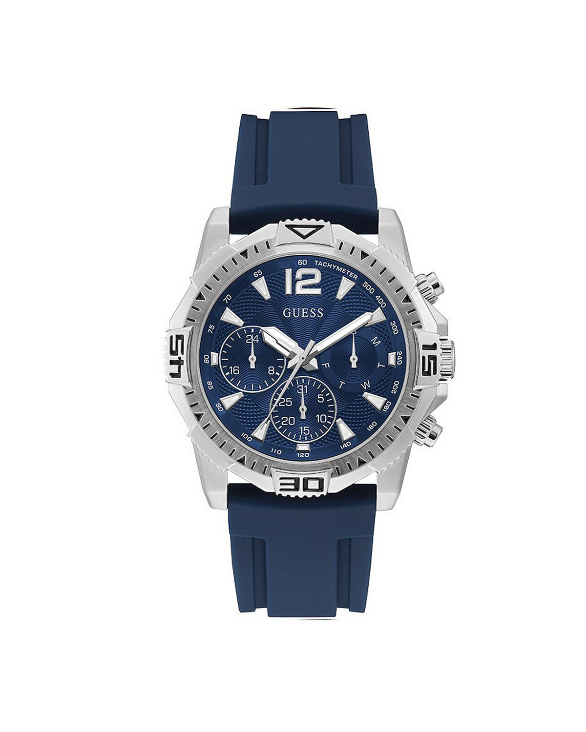 Guess Watch GW0211G1 (45mm, Silver-Tone)