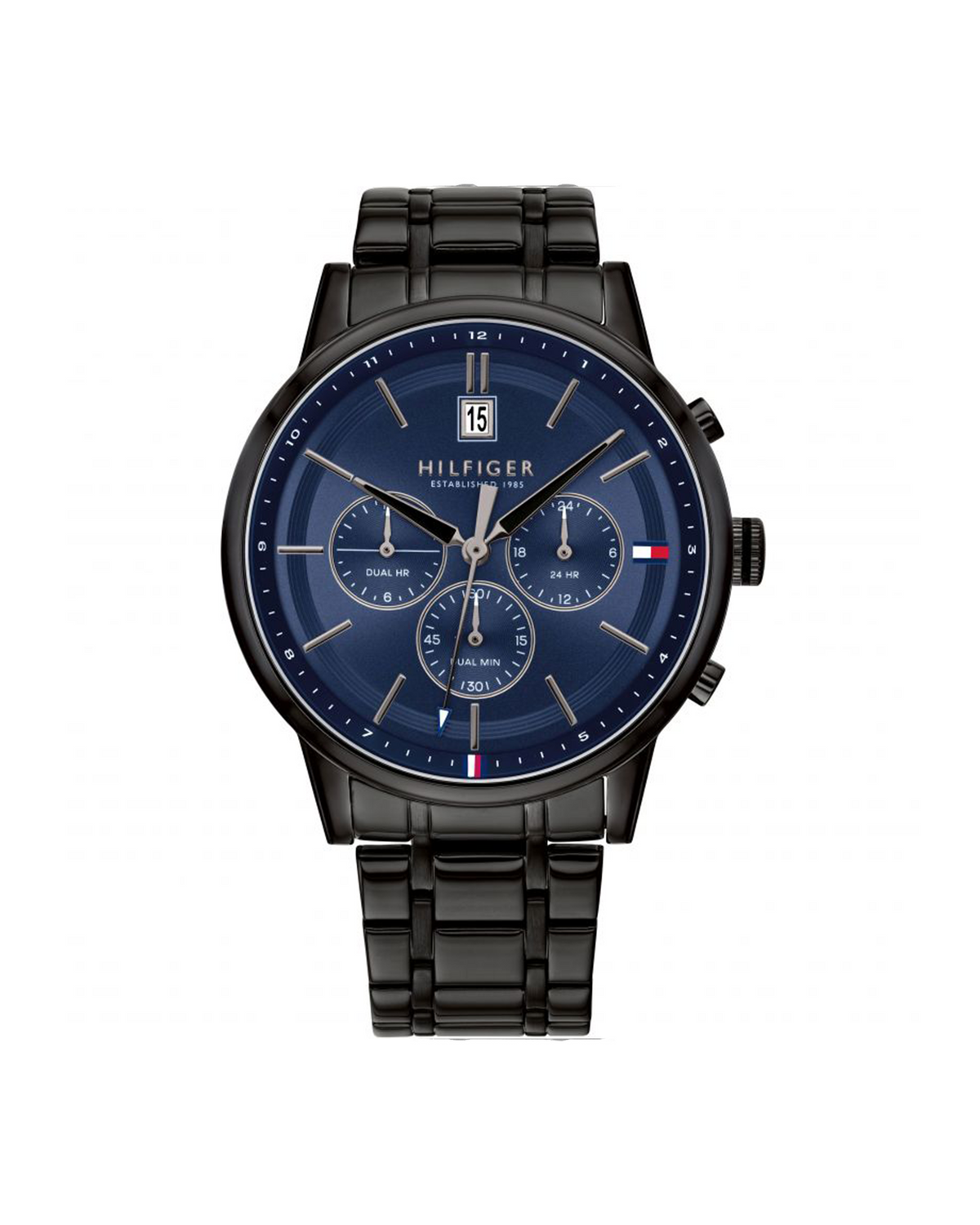 Tommy Hilfiger Kyle — 1791633 (Blue Dial, Stainless Steel)