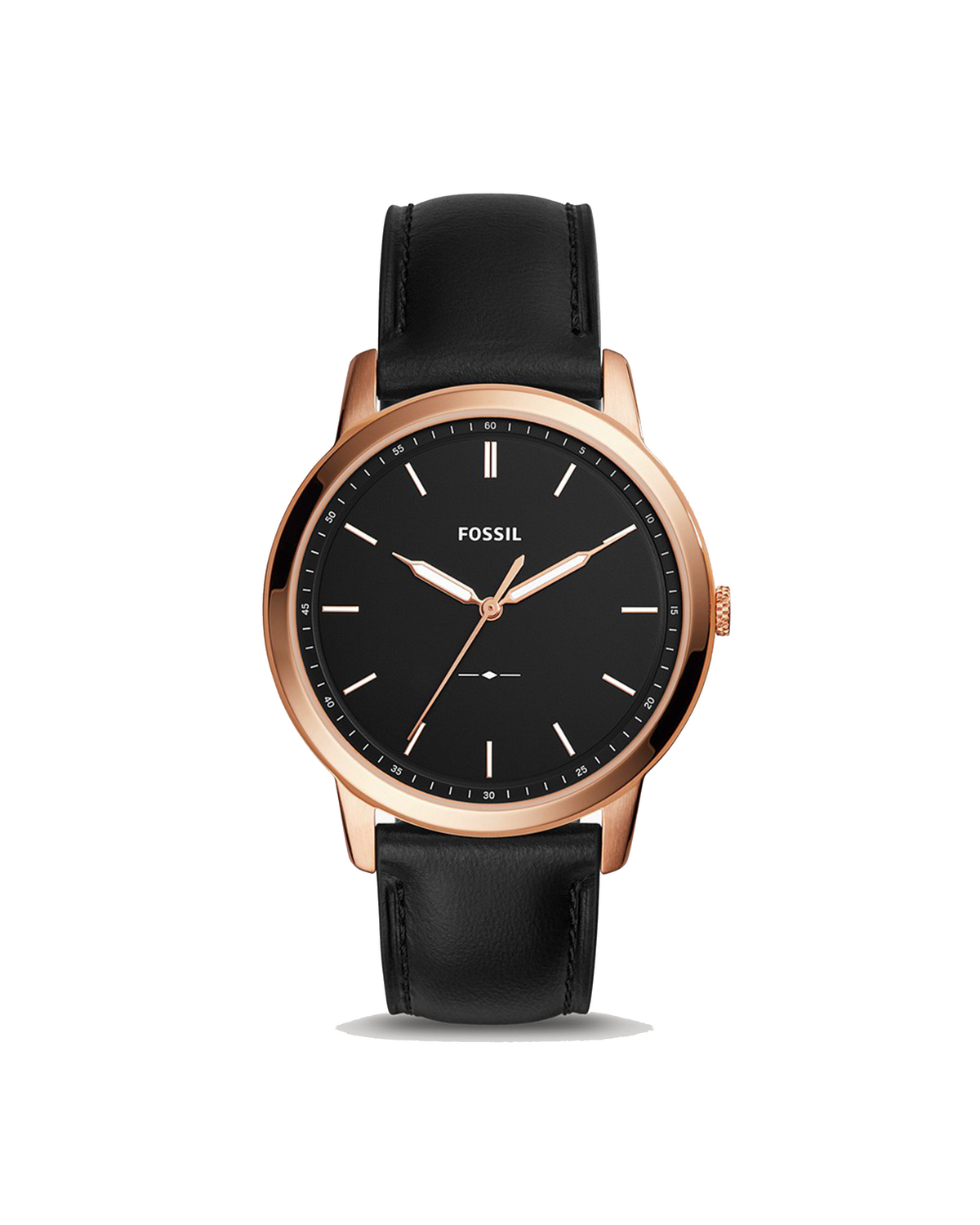 Fossil Minimalist FS5376 (44mm, Rose Gold-Tone)