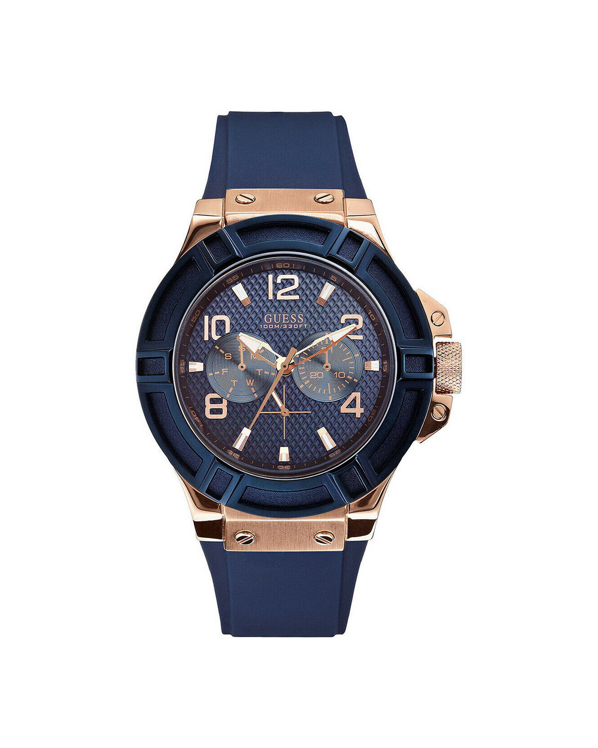 Guess Watch W0247G3 (43mm, Rose Gold-Tone)