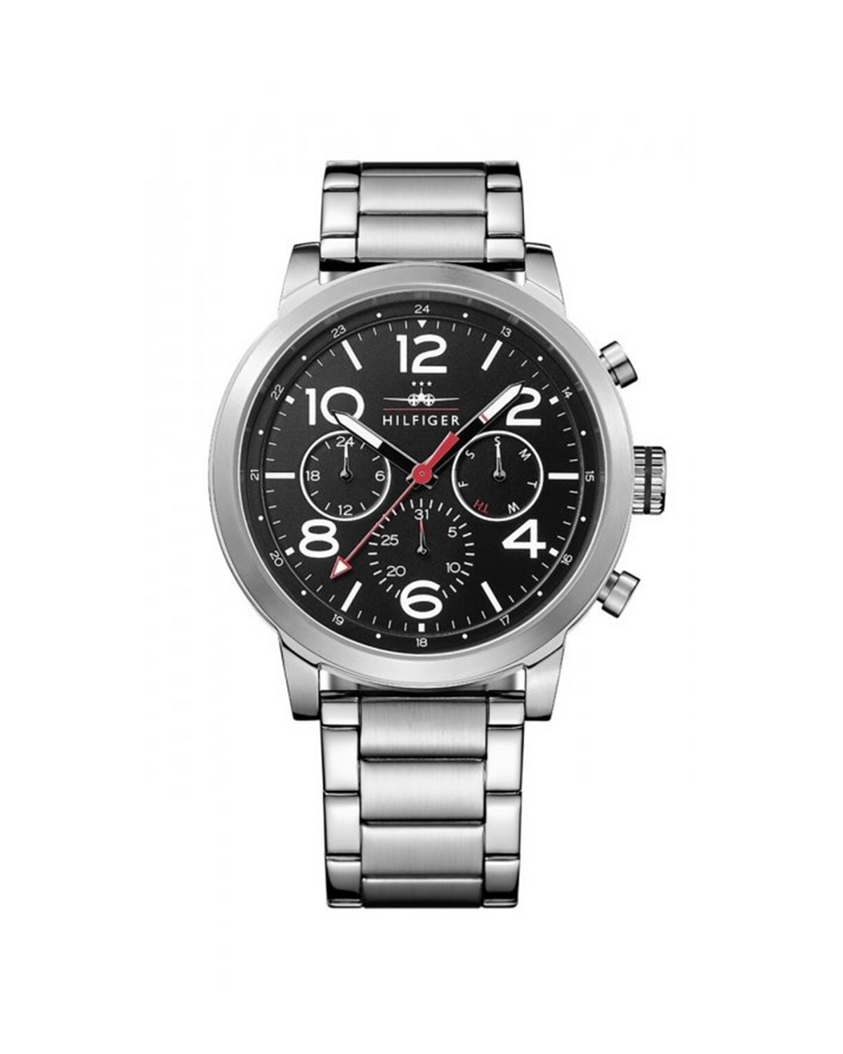 Tommy Hilfiger Jake 1791234 stainless steel watch with silver dial