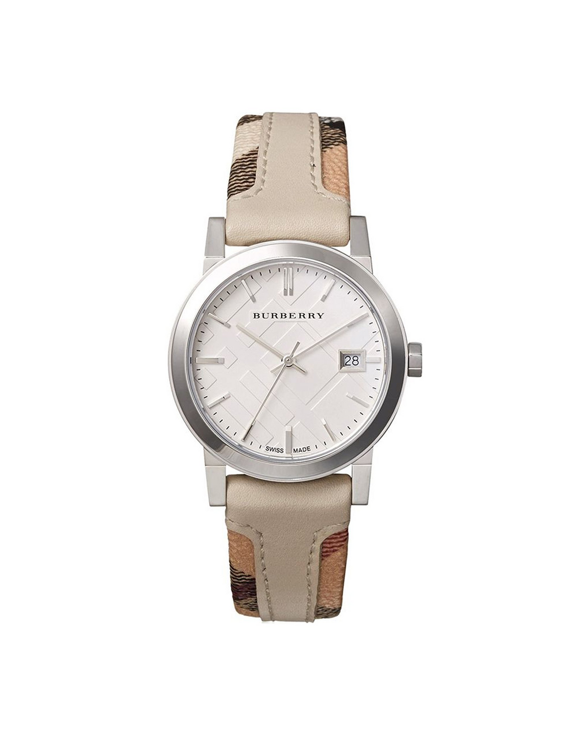 Burberry Watch BU9132 (34mm, Silver-Tone)