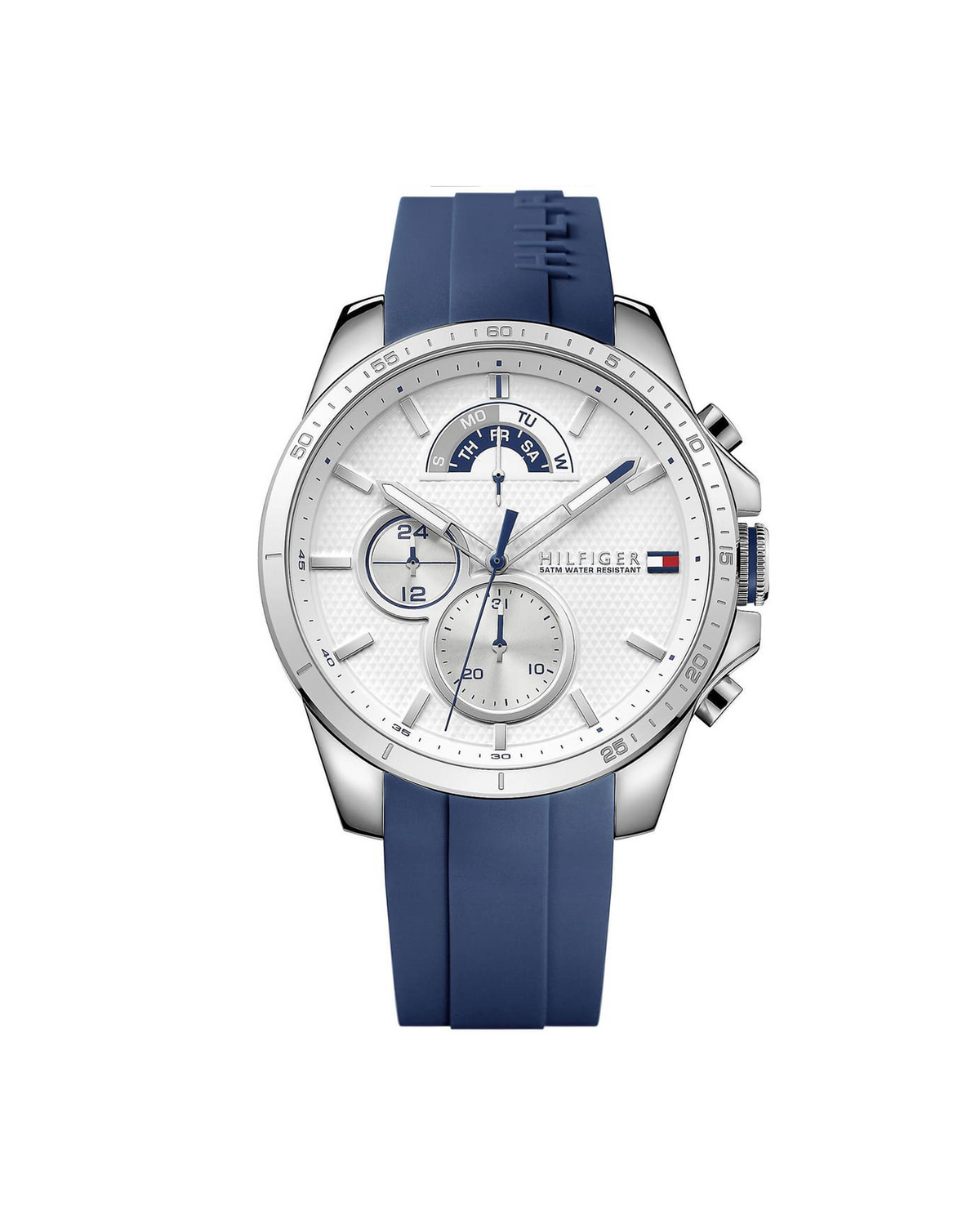 Tommy Hilfiger Decker 1791349 silver-tone round watch