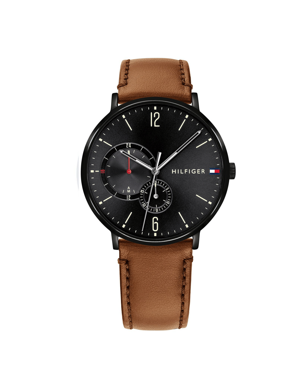 Tommy Hilfiger Brooklyn 1791510 Brown Leather Strap watch - photo 1