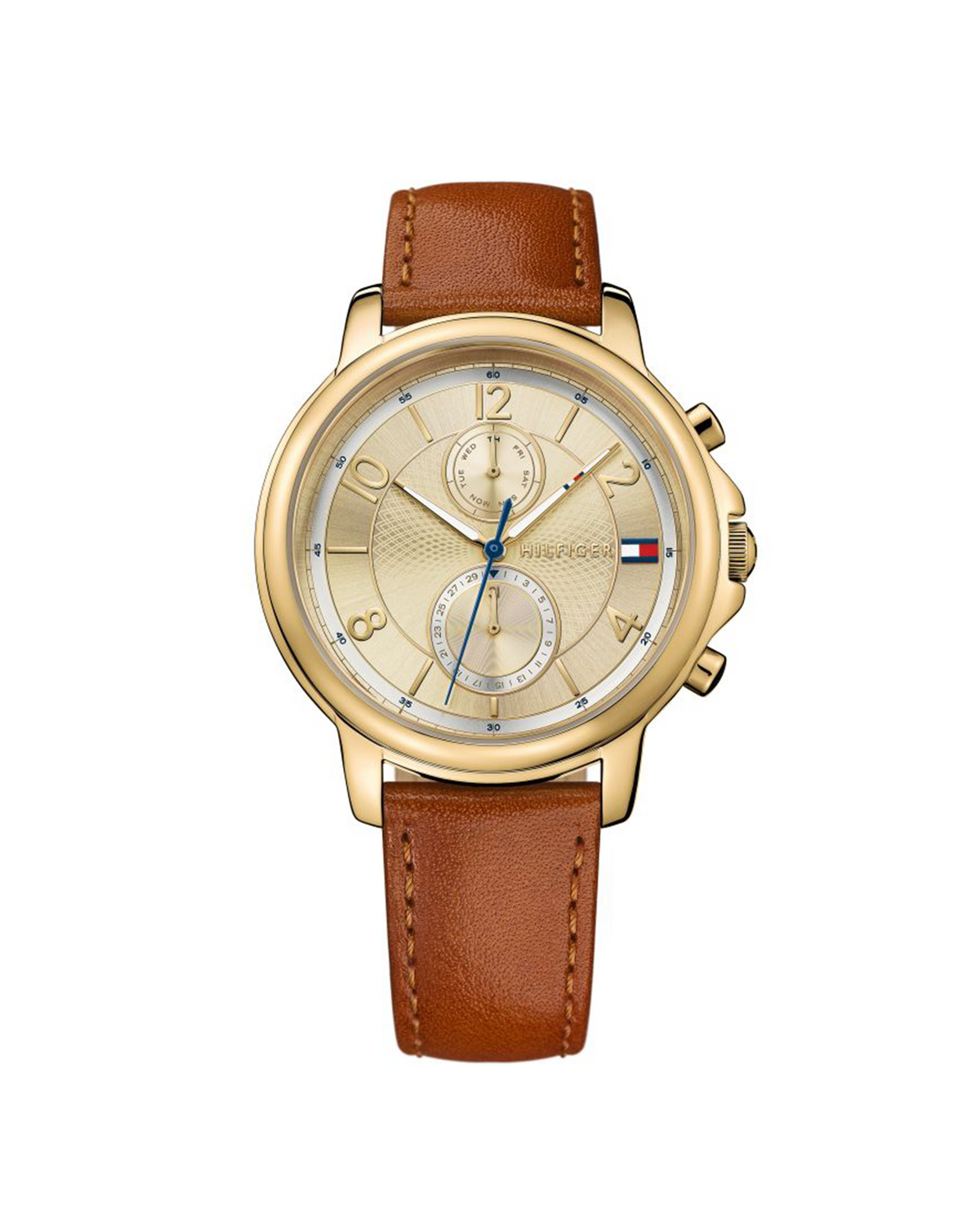 Tommy Hilfiger Claudia 1781818 women's gold-tone watch with gold dial