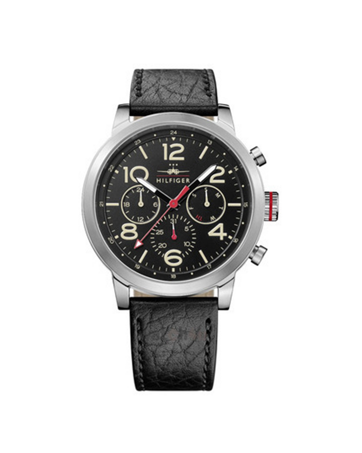 Tommy Hilfiger Jake 1791232 stainless steel watch with black dial