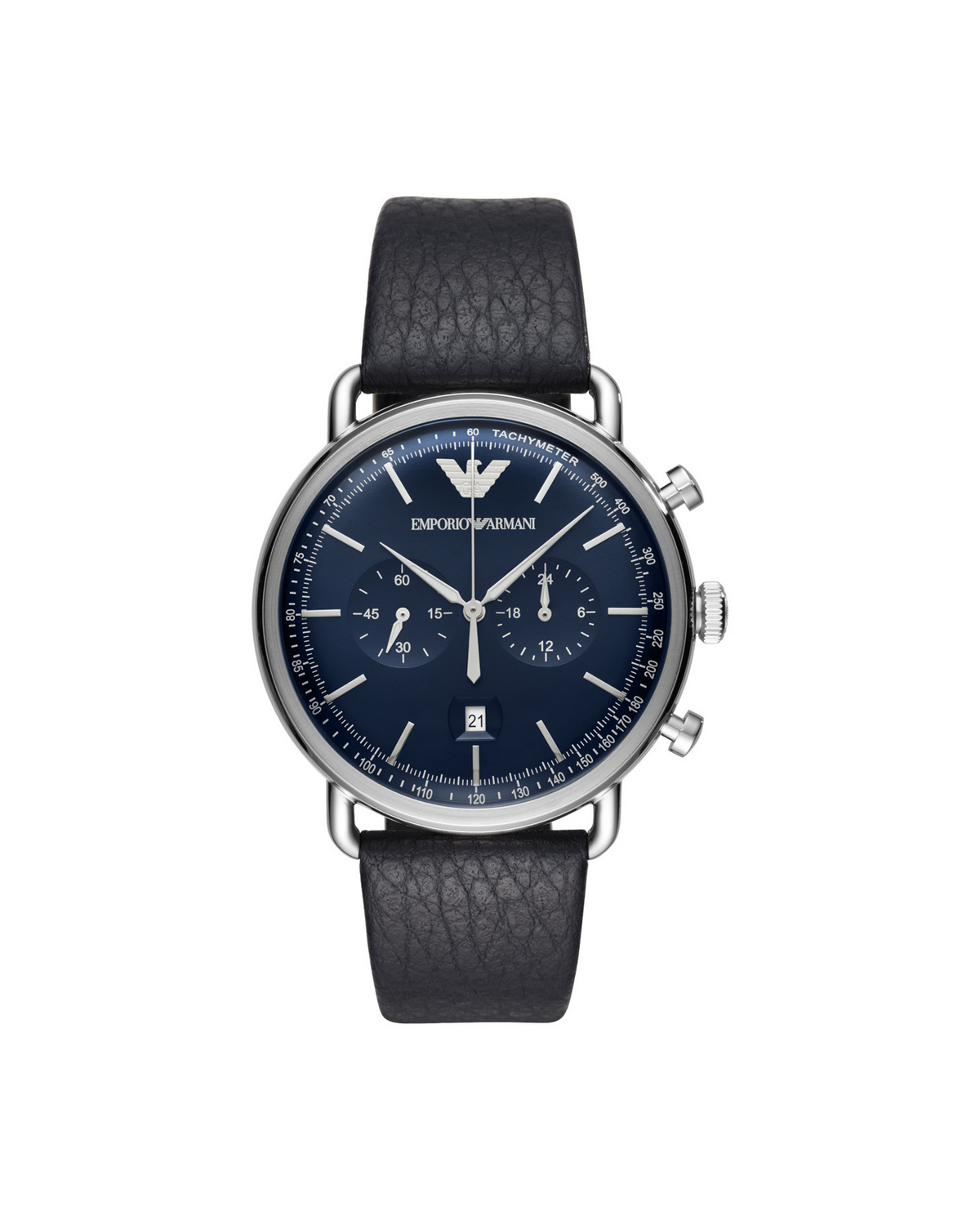 Emporio Armani AR11105 Renato men's watch, blue dial, stainless steel case