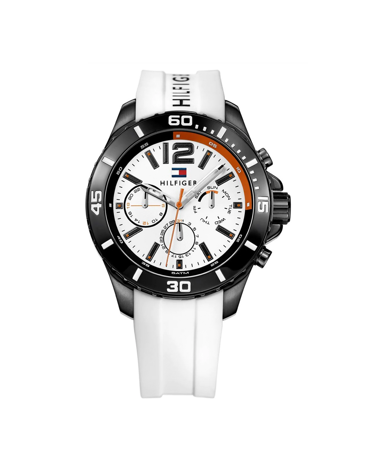 Tommy Hilfiger Nolan 1791146 — women's multifunction watch with white dial