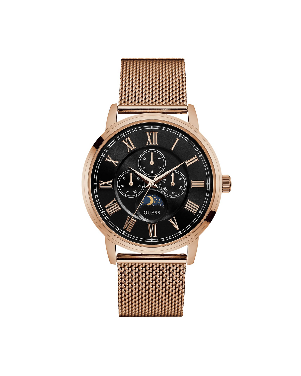 Guess Watch W0871G5 (44mm, Rose Gold-Tone)