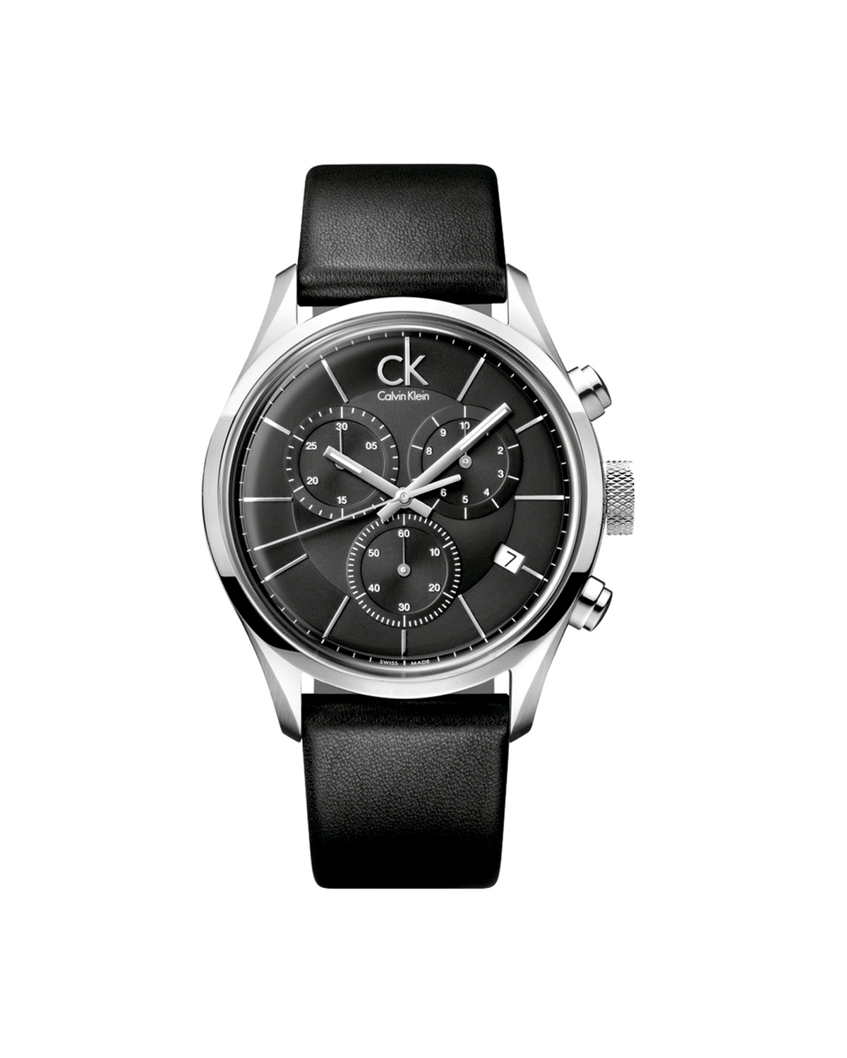 Calvin Klein Masculine Chronograph K2H27102 (42mm, Silver-Tone)