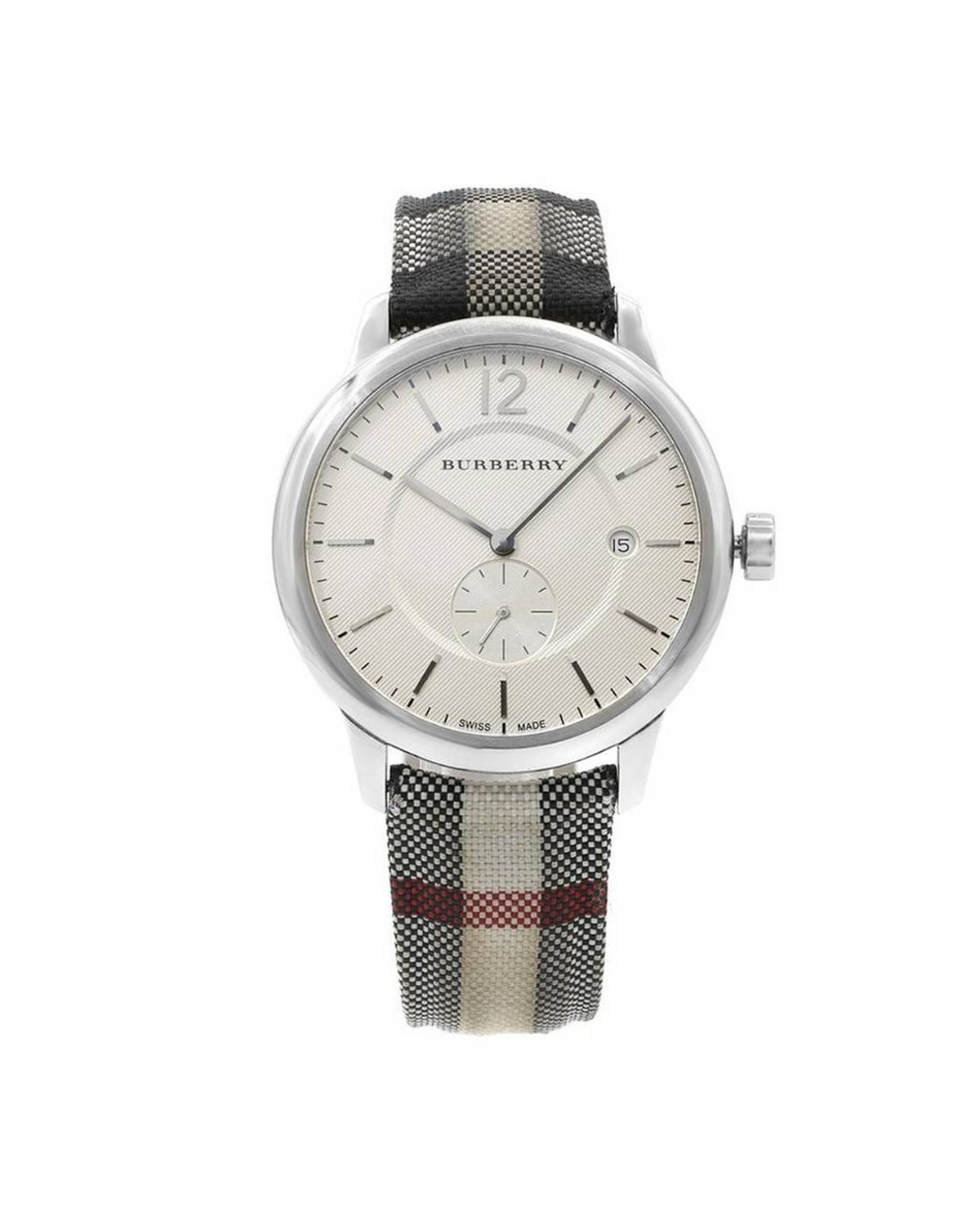 Burberry Horseferry BU10002 – front view of champagne dial