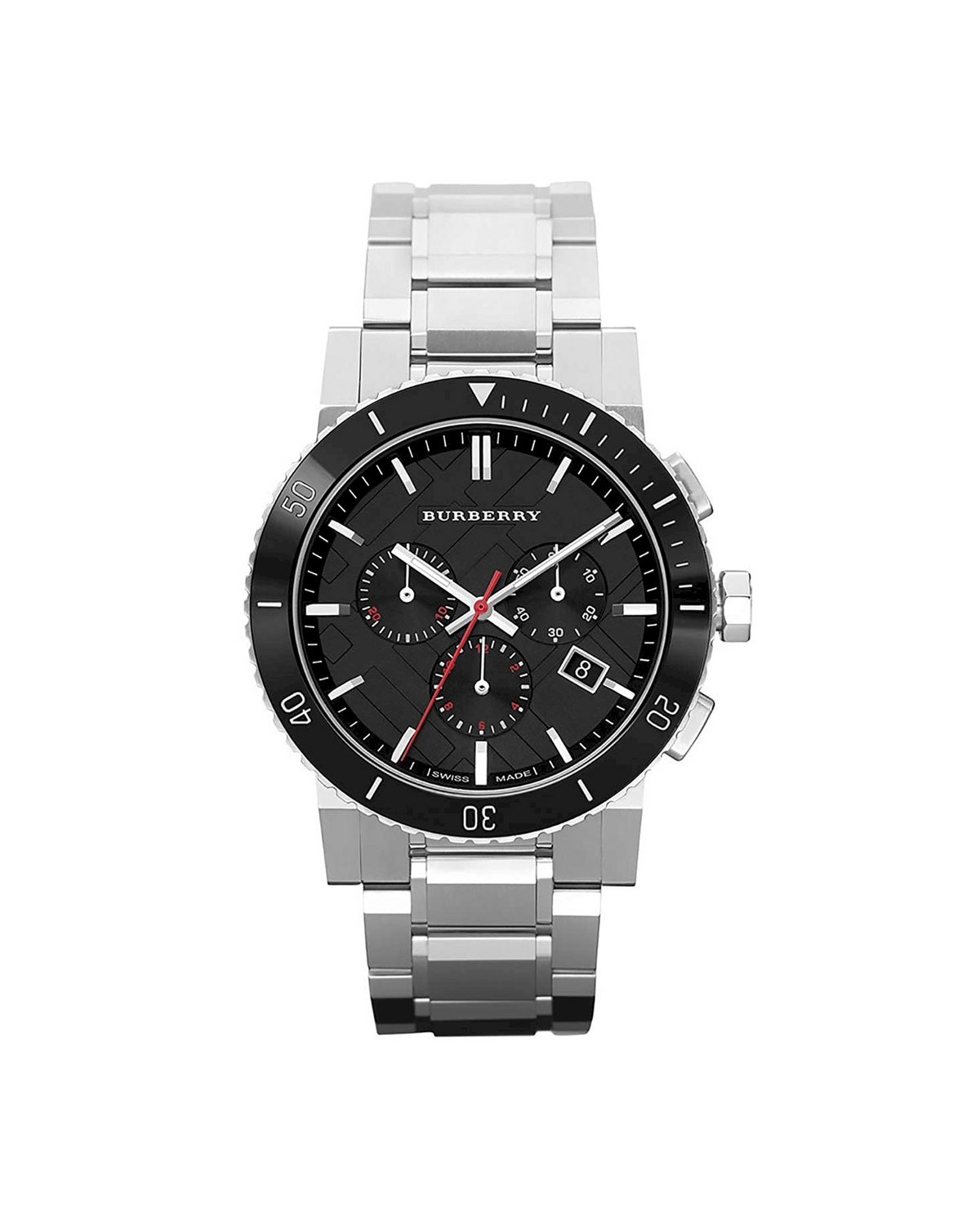 Burberry Chronograph BU9380 (42mm, Silver-Tone)