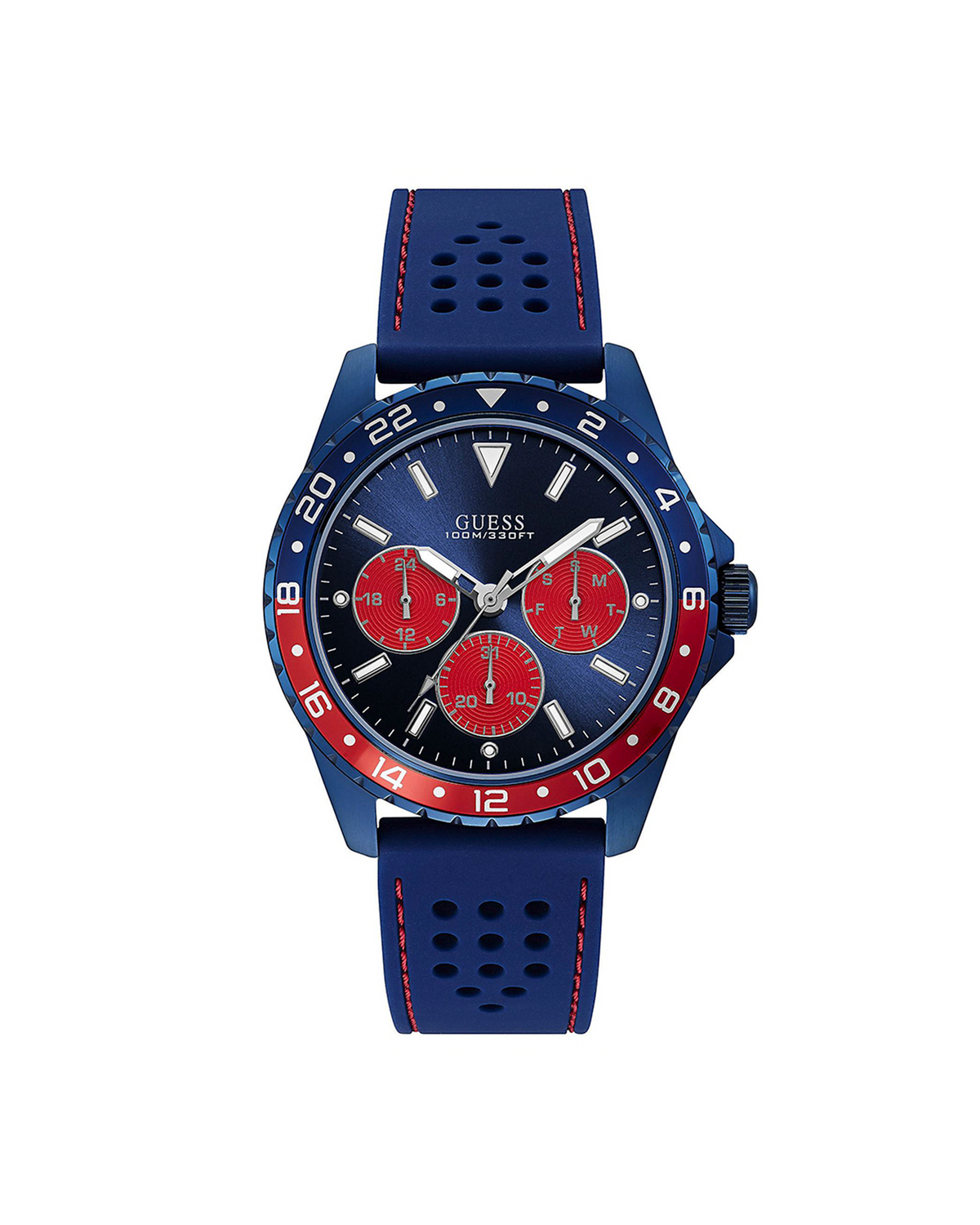 Guess Odyssey W1108G1 (44mm, Silver-Tone)