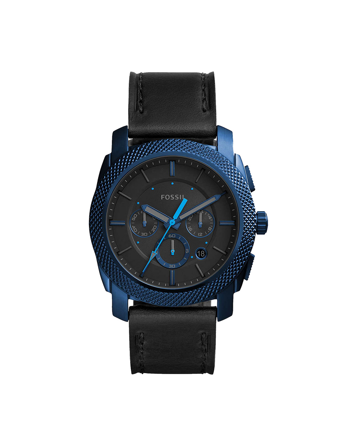 Fossil Machine Chronograph FS5361 (45mm, Blue)