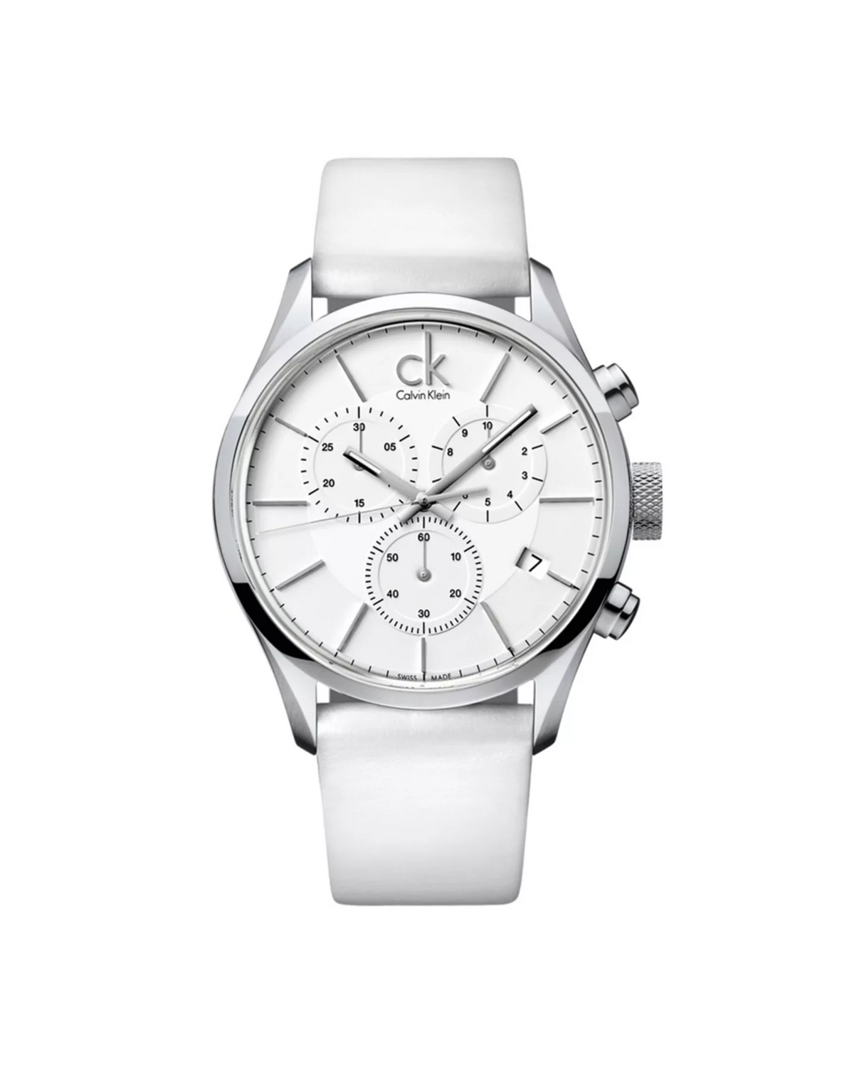 Calvin Klein Watch K2H27101 (Silver-Tone)