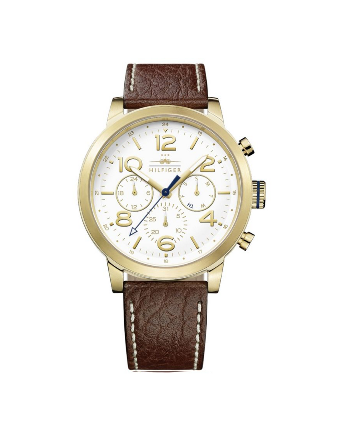 Tommy Hilfiger Jake 1791231 gold-tone watch with white dial
