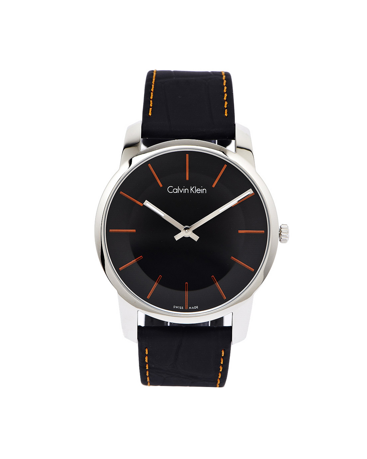 Calvin Klein City K2G211C1 (43mm, Silver-Tone)