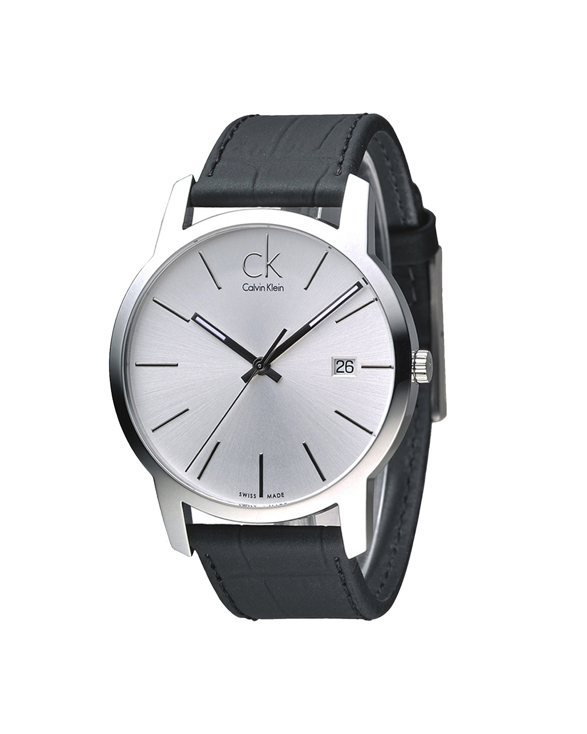 Calvin Klein City K2G2G1C6 (43mm, Silver-Tone)