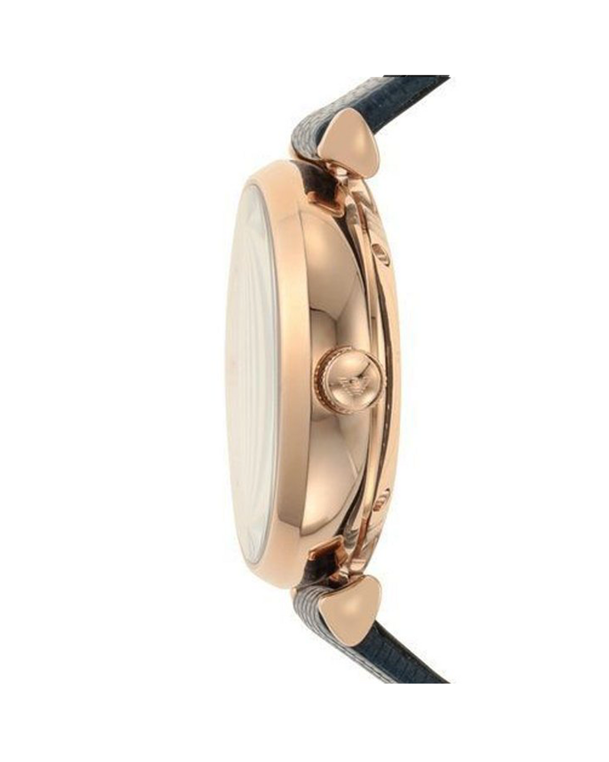 Emporio Armani AR60020 Meccanico women's skeleton watch - side view
