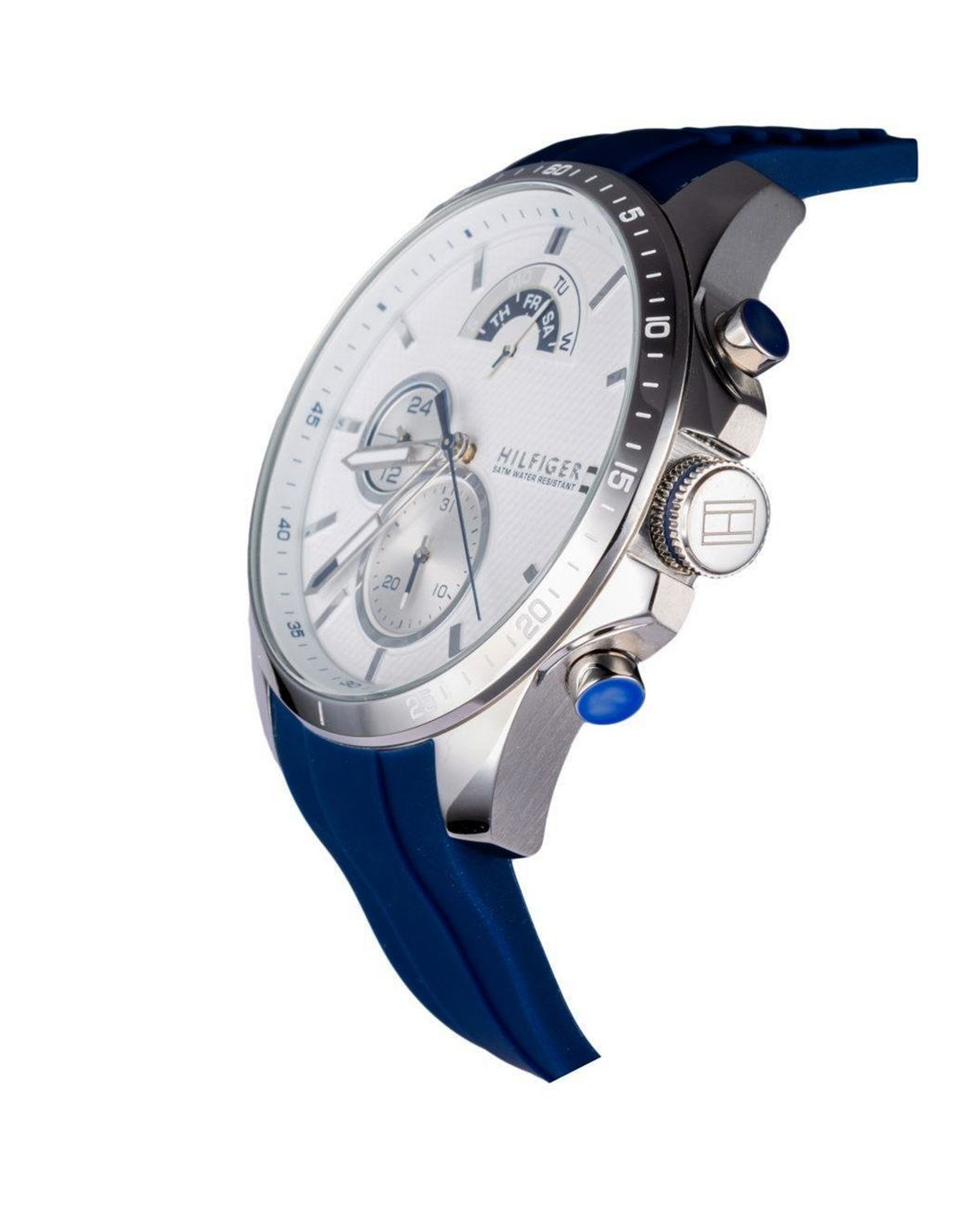 Tommy Hilfiger Decker 1791349 silver-tone round watch