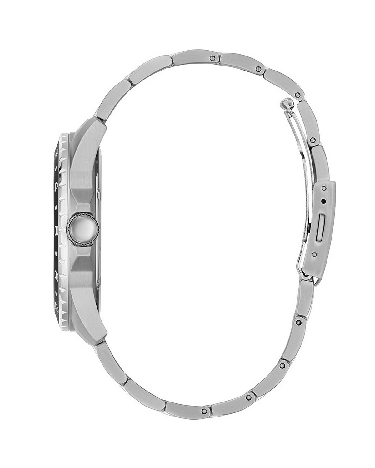 Guess Watch W1107G1 (44mm, Silver-Tone)