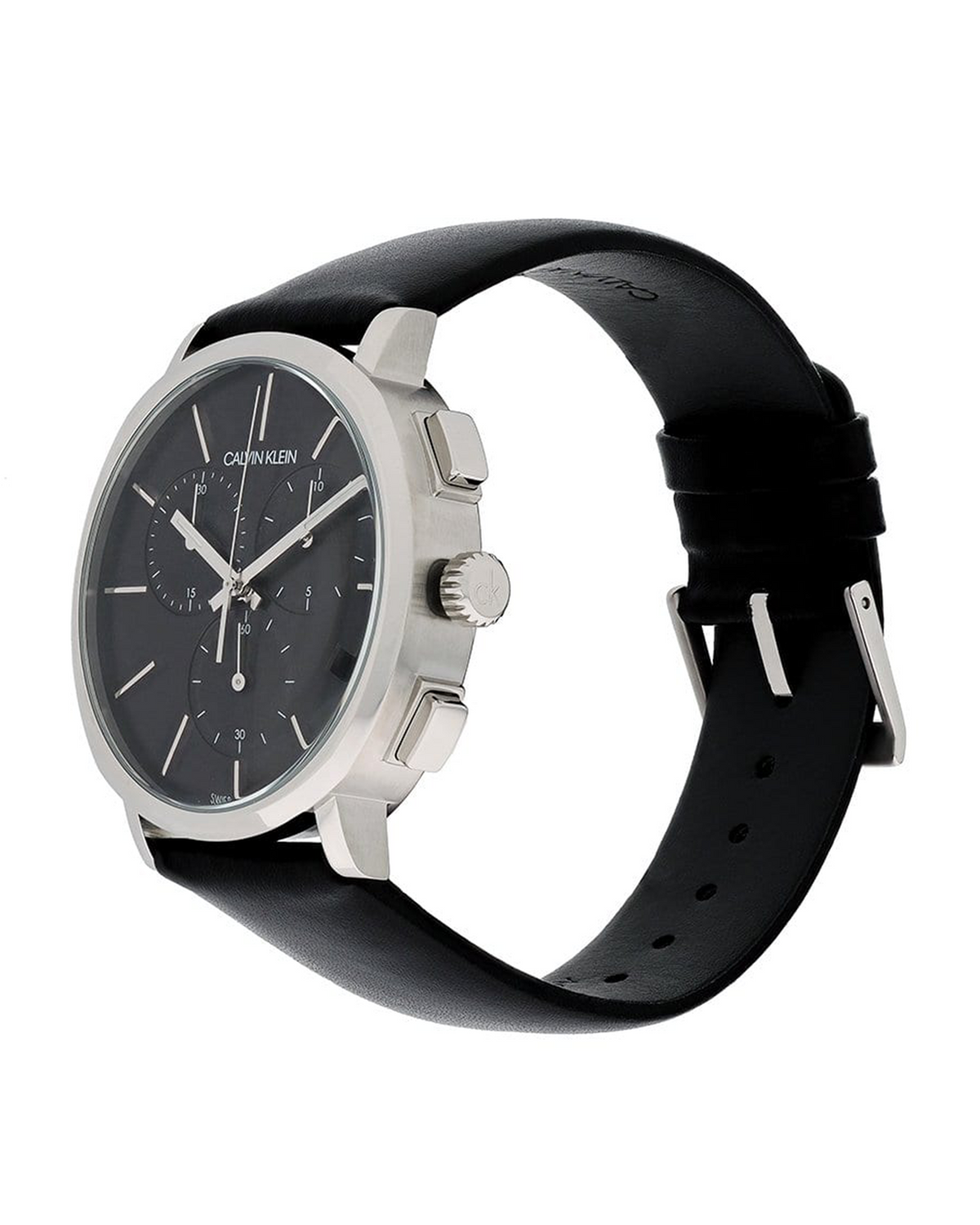 Calvin Klein Posh Chronograph K8Q371C1 (42mm, Silver-Tone)